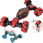 Gesture Sensing Remote Control Twisting Car Light Music Deformation Car Drift Traverse Dance Off-road Stunt Car(Blue) - Image 9