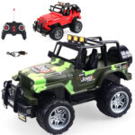 USB Charging Electric Children Remote Control Car Toys(Camouflage Convertible) - Image 2
