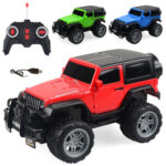 USB Charging Electric Children Remote Control Car Toys(Blue Buggy) - Image 2