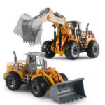 Wireless Remote Control 5-Way Charging Electric Engineering Vehicle Model(Excavator) - Image 3