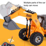 Wireless Remote Control 5-Way Charging Electric Engineering Vehicle Model(Excavator) - Image 5