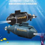 Children 2.4G Electric Six-Way Mini Submarine Model Boy Playing In Water Remote Control Boat Nuclear Submarine(Black) - Image 6