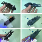 Children 2.4G Electric Six-Way Mini Submarine Model Boy Playing In Water Remote Control Boat Nuclear Submarine(Black) - Image 7