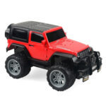 Electric Children Four-Way Remote Control Car Toy Model Toy, Proportion: 1:18(Red SUV 6061) - Image 2
