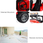 Electric Children Four-Way Remote Control Car Toy Model Toy, Proportion: 1:18(Red SUV 6061) - Image 4