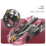 Remote Control Wall Climbing Car Mini Electric Remote Control Car Children Toy(Red Flame Watch RC Edition) - Image 2