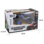 JZRC Alloy Remote Control Off-Road Vehicle Charging Remote Control Car Toy For Children Small Blue - Image 4