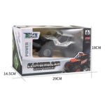 JZRC Alloy Remote Control Off-Road Vehicle Charging Remote Control Car Toy For Children Medium Alloy Black - Image 4