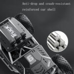 JZRC Alloy Remote Control Off-Road Vehicle Charging Remote Control Car Toy For Children Medium Alloy Silver - Image 6