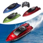 Children 2.4G Mini Remote Control Boat Summer Water Play Electrical Submarine Boys Toys(Blue) - Image 2