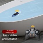 Children 2.4G Mini Remote Control Boat Summer Water Play Electrical Submarine Boys Toys(Red) - Image 7