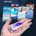 Children 2.4G Mini Remote Control Boat Summer Water Play Electrical Submarine Boys Toys(Purple) - Image 7