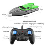 EB02 2.4G Wireless RC Boat Circulating Water-Cooled High-Speed Speedboat Racing Boat Model Toy(Orange) - Image 4