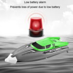 EB02 2.4G Wireless RC Boat Circulating Water-Cooled High-Speed Speedboat Racing Boat Model Toy(Orange) - Image 10