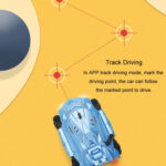 Tank Car Toys 720P HD Camera RC Car With Real-time Surveillance With Remote Controller(Orange) - Image 3
