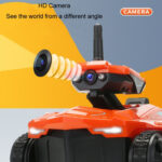 Tank Car Toys 720P HD Camera RC Car With Real-time Surveillance With Remote Controller(Blue) - Image 4