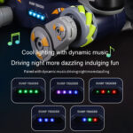 Eight Wheel Stunt Robot Dog Smart Gesture Sensor RC Kids Toy Car With Lights Music Spray Car, Style: Tank Orange Dual RC - Image 13