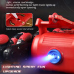 2.4G Kids Remote Control Toy Car Stunt Robot Dog Gesture Sensor Lights Music Spray Climbing Car, Color: Red Dual RC - Image 11
