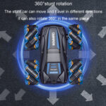 2.4G Stunt RC Car Drift Car Double-sided Racing Tumble Buggy Toy, Style: Dual RC Green - Image 11