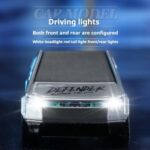 1:64 Mini Alloy 2.4Ghz Remote Control Car Children Rechargeable Model Car, Color: CO-5501E Gray - Image 6