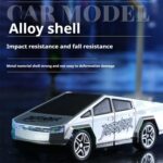 1:64 Mini Alloy 2.4Ghz Remote Control Car Children Rechargeable Model Car, Color: AO-5501E Green - Image 7
