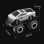 JJR/C Q185 Amphibious Off-Road Stunt Climbing 2.4G Remote Control Car Children Toys(Silver) - Image 2
